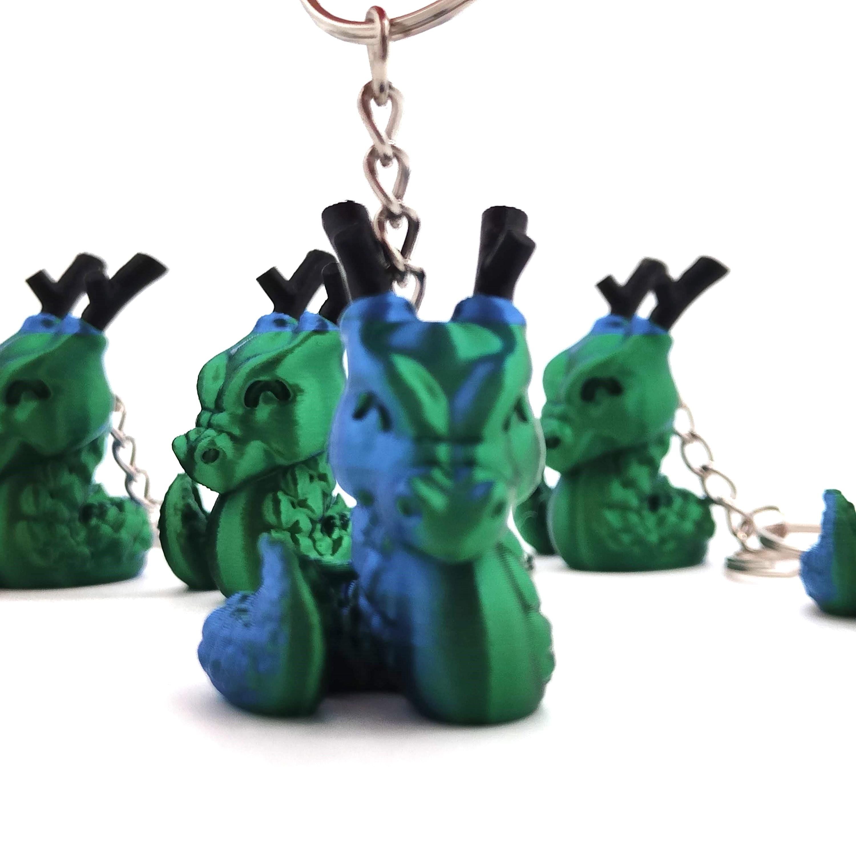 Baby Dragon Keychain, Book Charms, Adorable Pet Charm, Cali Dragon Key Chain, Backpack keychain